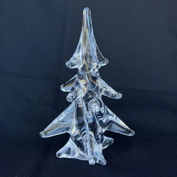 Toscany Crystal 8” Christmas Twisted Tree - Picture 3 of 12